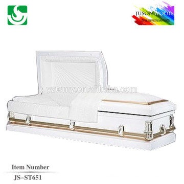 JS-ST651 wholesale best price metal casket